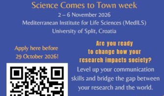 School of Science Communication” - Science Comes to Town week at MedILS UNIST